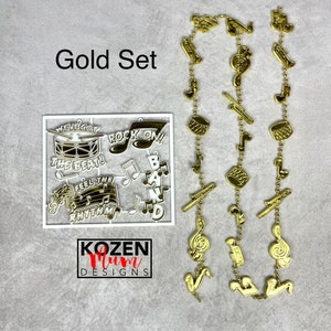 Gold Band Garland for Homecoming Mums and Garters, Ideal Accessories or Gift for Homecoming Celebrations