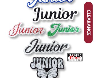 Custom Junior Class Die Cut on Clearance - Used for Homecoming Mum or Garter.