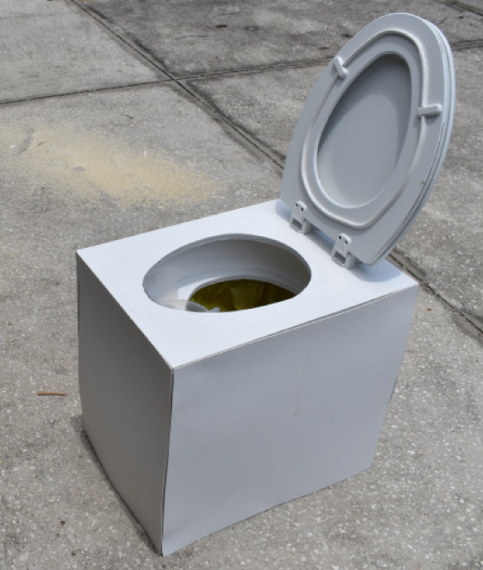 Composting Toilet Plans as Seen in Youtube Video Etsy