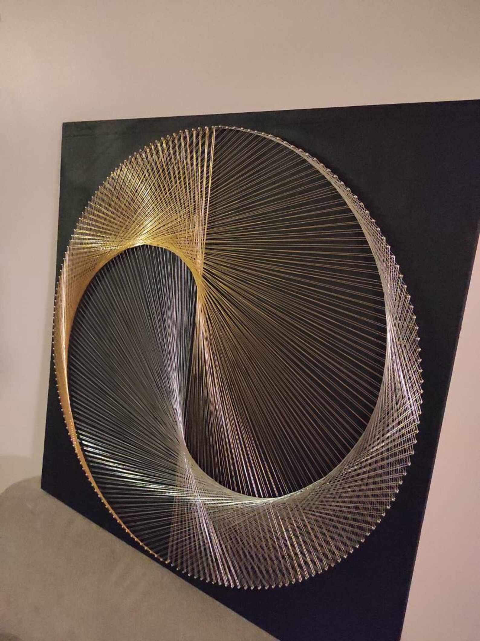 Yin Yang String Art Wall Art Wall Decor Home Decor | Etsy