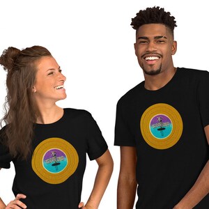 1950s Vintage Tropicana Nightclub Casino Chip - Short-Sleeve Unisex T-Shirt