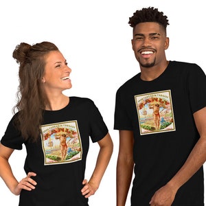 Vintage Cuba Cigar Label - Unisex T-Shirt