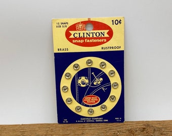 Clinton Snap Fasteners