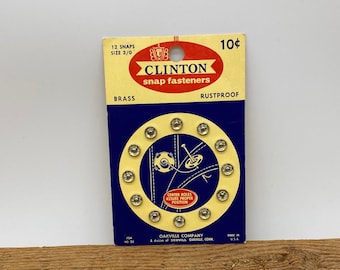 Clinton Snap Fasteners