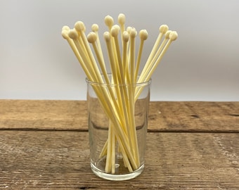 24 Vintage Cocktail Drink Swizzle Sticks