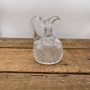 Vintage Oil, Vinegar or Dressing Glass Cruet