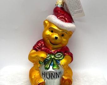 Vintage Christopher Radko Disney Blown Glass Christmas Ornament