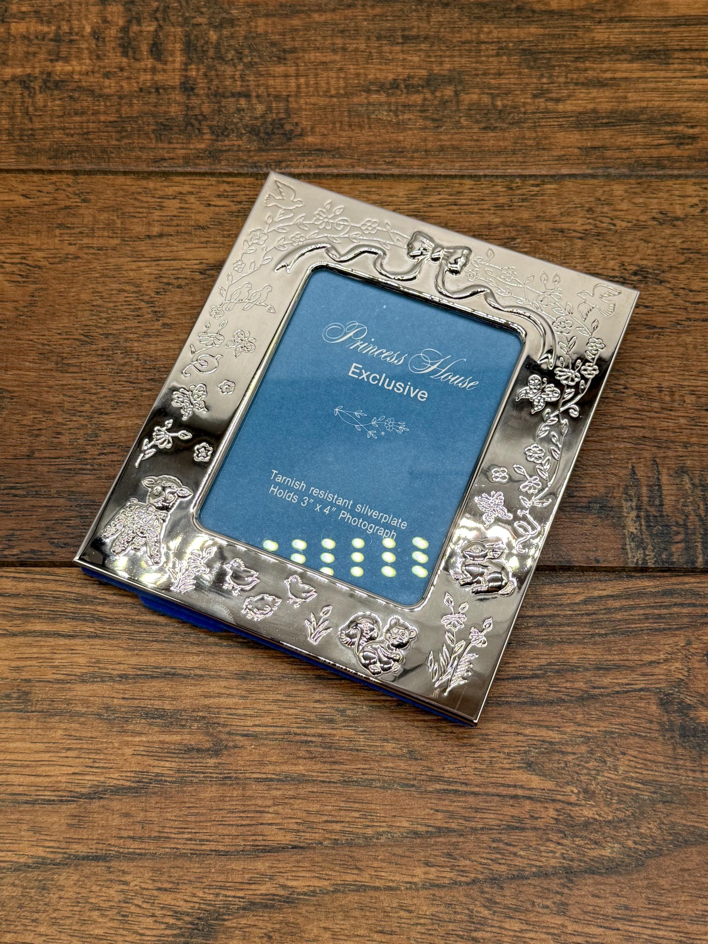 Princess House Silverplate Nursery Photo Frame 3x4 - Etsy