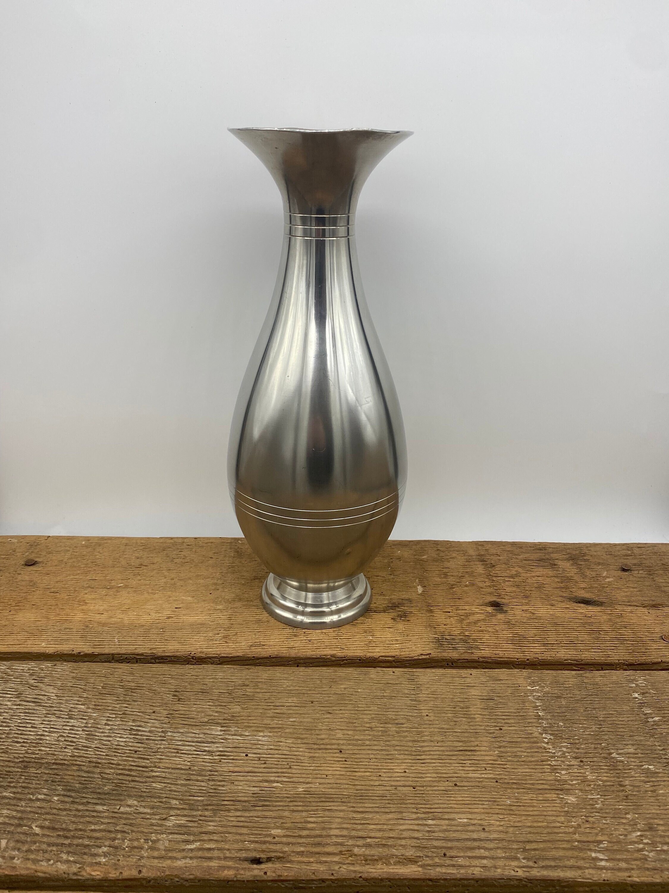 Selangor Pewter 12 Inch Vase - Etsy
