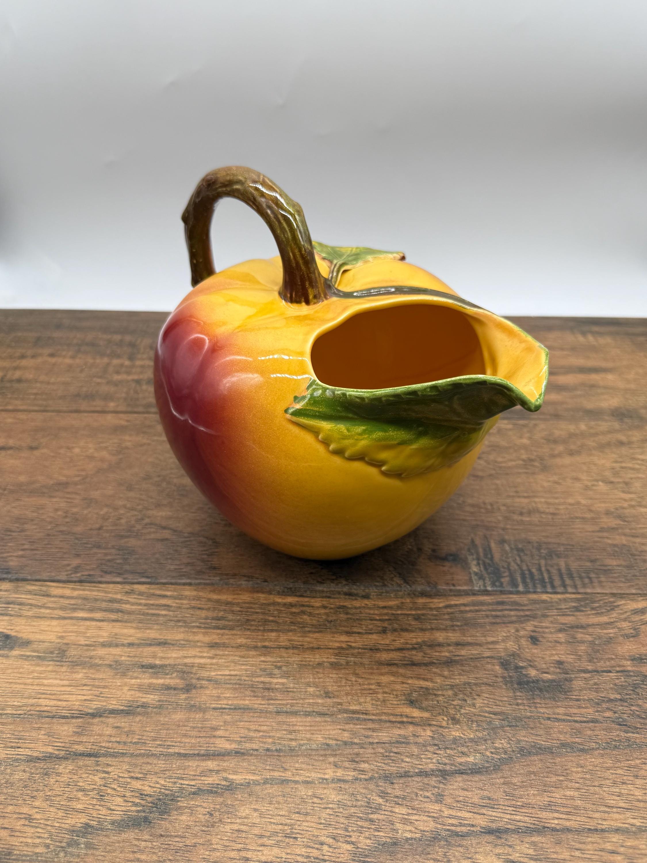 Vintage Subtil Portugal Apple Pitcher - Etsy