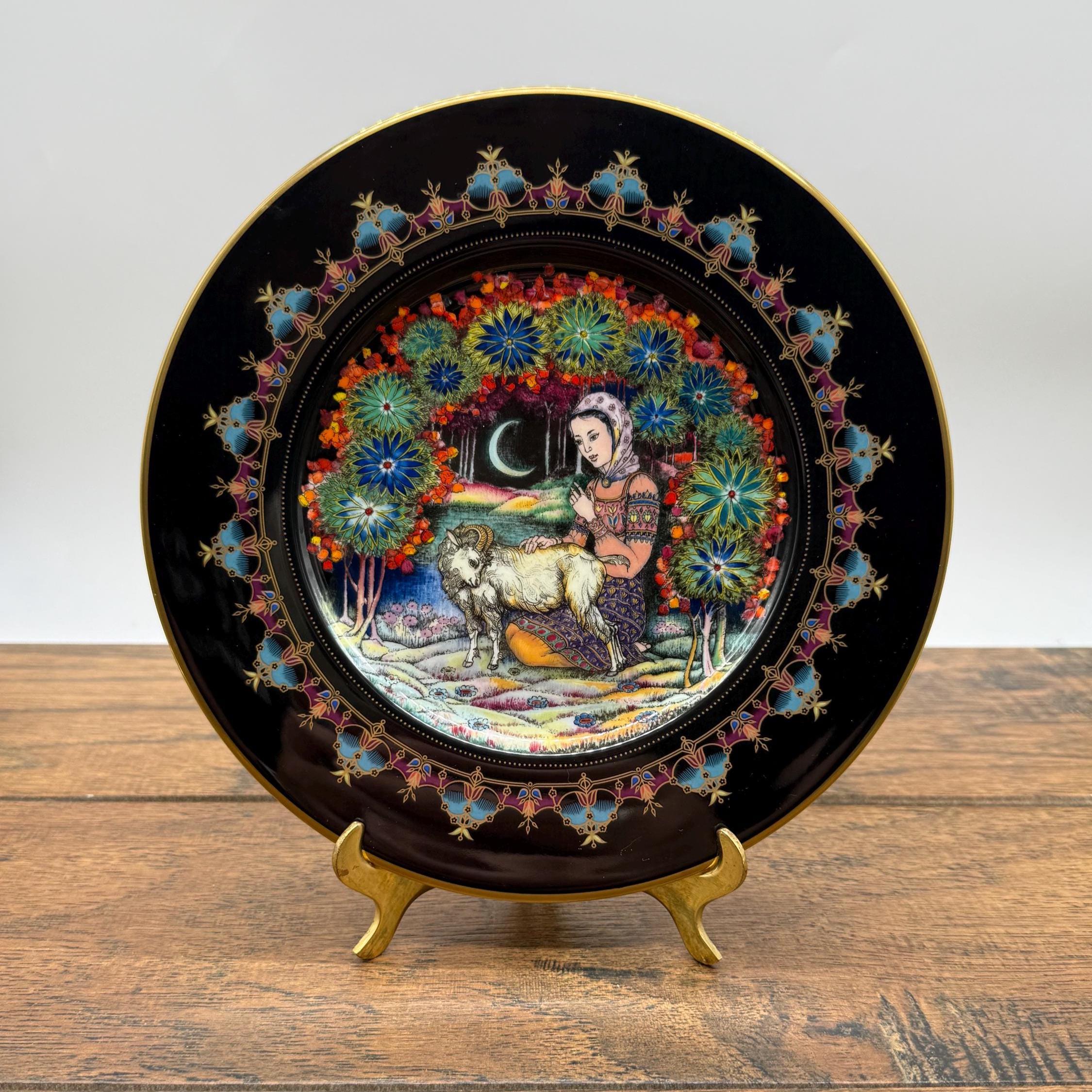 villeroy&boch by VAVRO LOTTEヴィンテージレアモデル Heinrich Villeroy & Boch Collector Plate – Märchen Aus Dem Alten