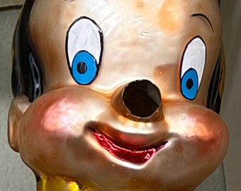 Vintage Christopher Radko/disney Pinocchio Ornament (as-is With