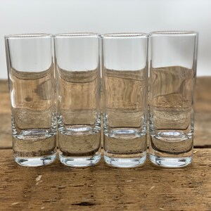 Set of 4 Highball Shot Glasses