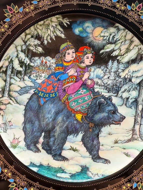 Villeroy & Boch Collector Plate – Tsar Bear Russian Fairytale