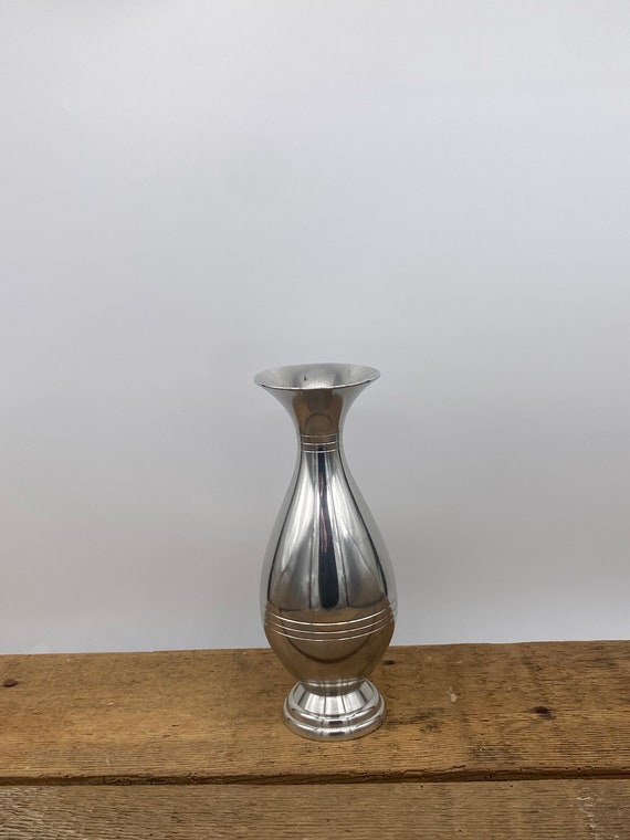 Selangor Pewter 8 Inch Vase - Etsy