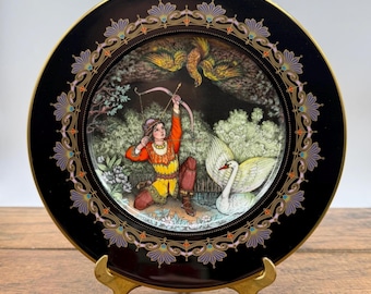 Vintage Russian Fairy Tales Plate - 