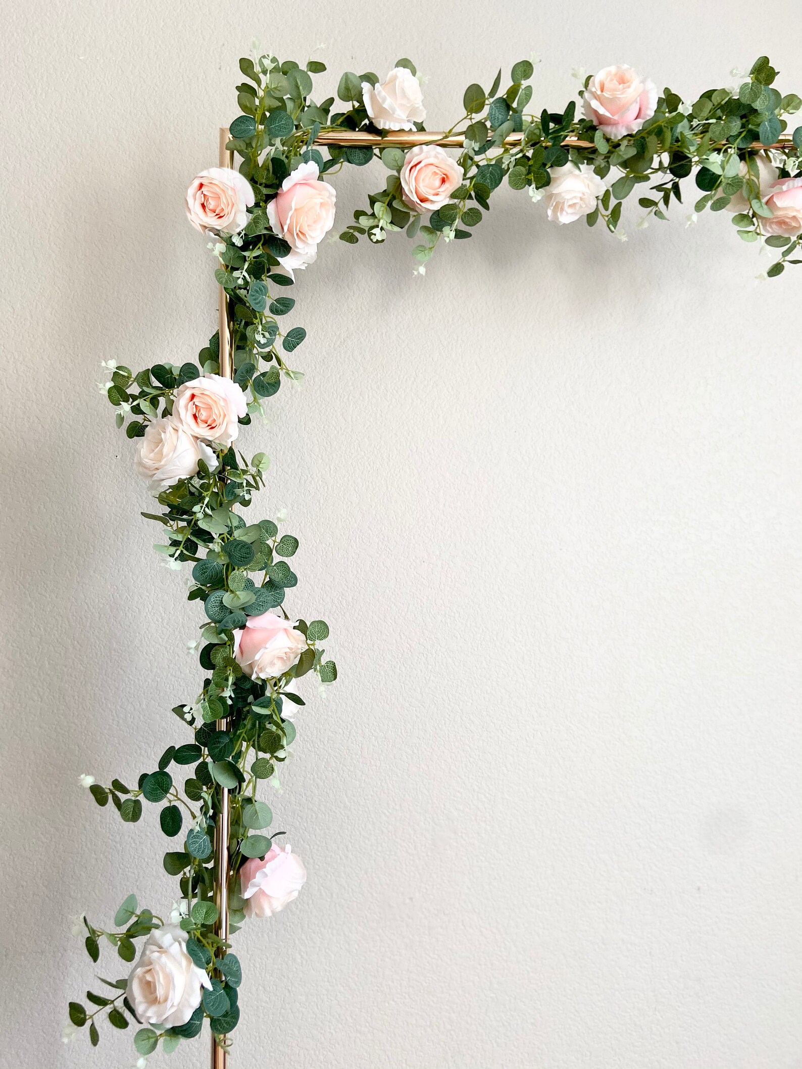 Gold Photo Background Frame Modern Gold Arch for Weddings - Etsy