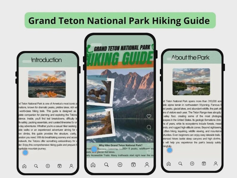Grand Teton Hiking Guide | Detailed Trail Maps, Day Hikes & Scenic ...