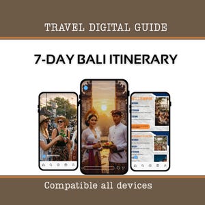 7-Day Bali Itinerary Travel Guide | Insider Tips, Hidden Gems & Local Secrets