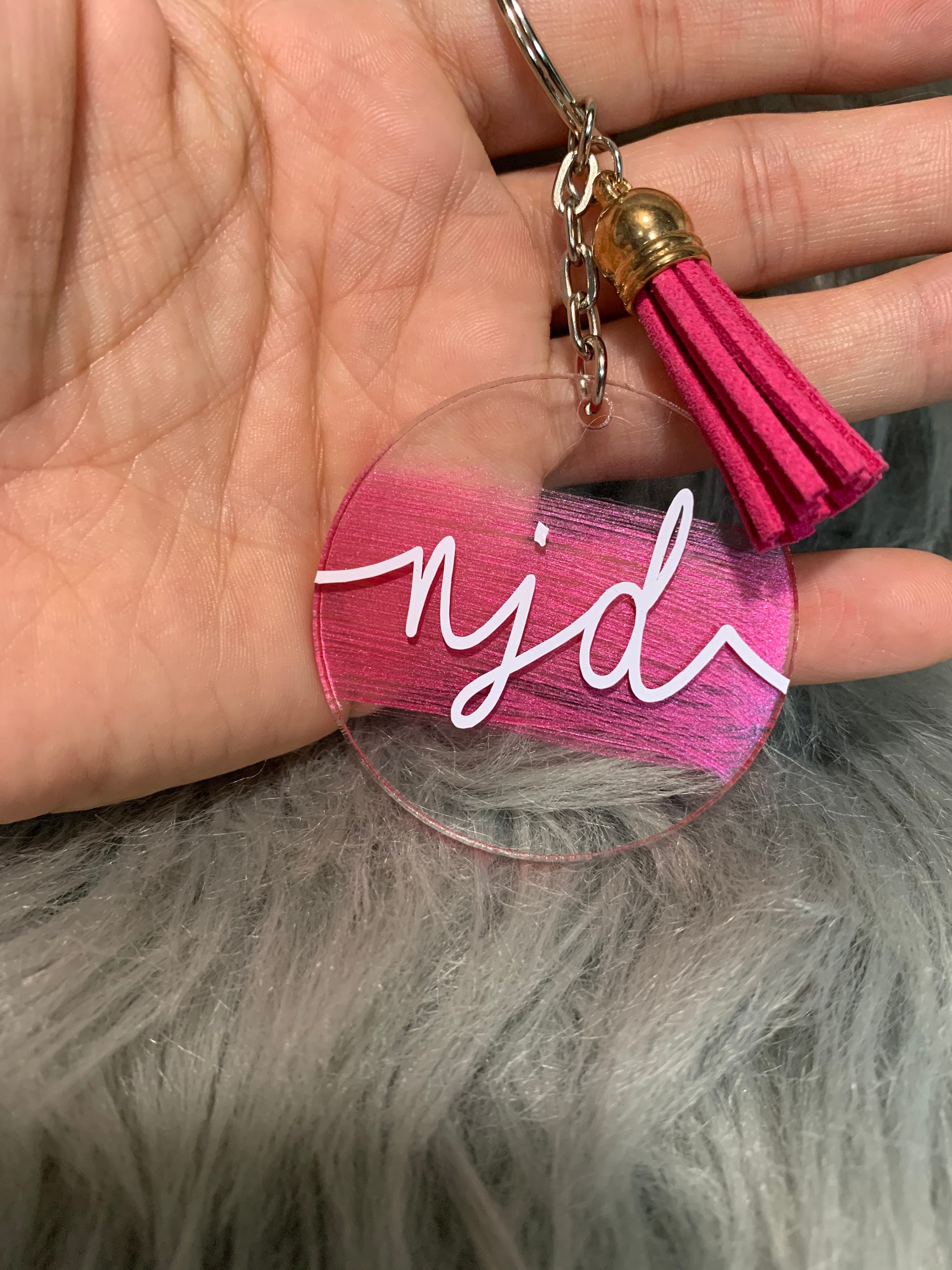 Key Ring / Name Key Ring / Acrylic Keychain / Tassel Key Ring / Name Key Ring / Acrylic Keychain / Tassel