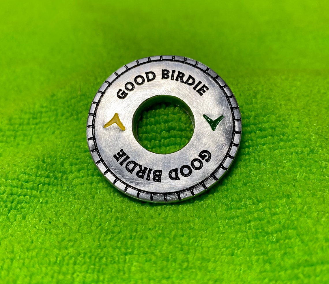 Good Birdie Golf Ball Marker 1.5 aluminum Etsy