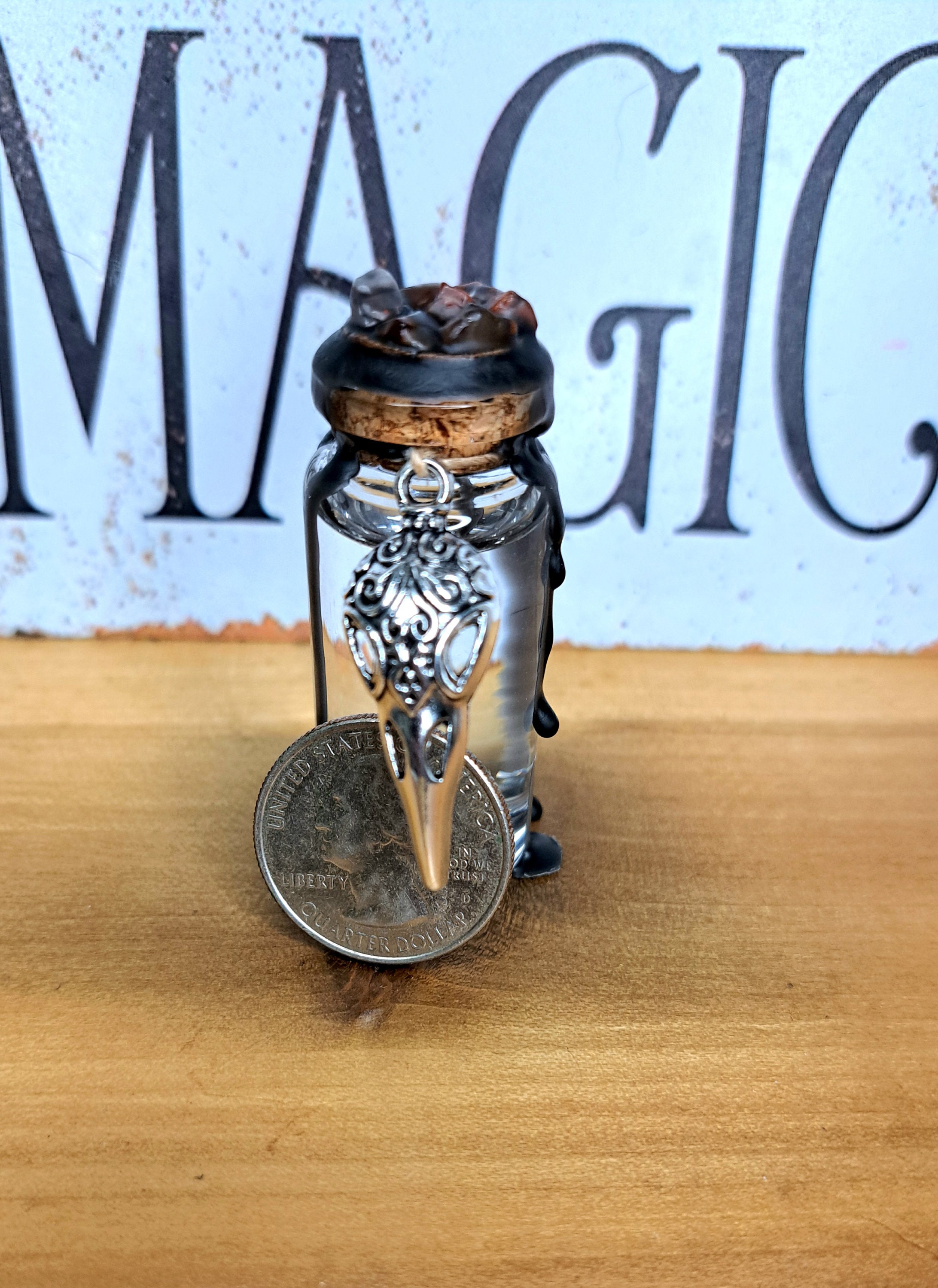 The Morrigan Offering Bottle Storm Water in a 10 Ml Bottle - Etsy