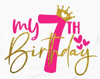 its my 7th birthday