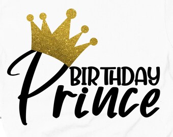 Download Prince Birthday Svg Etsy