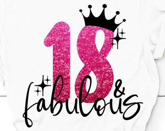 Download 18th Birthday Svg Etsy