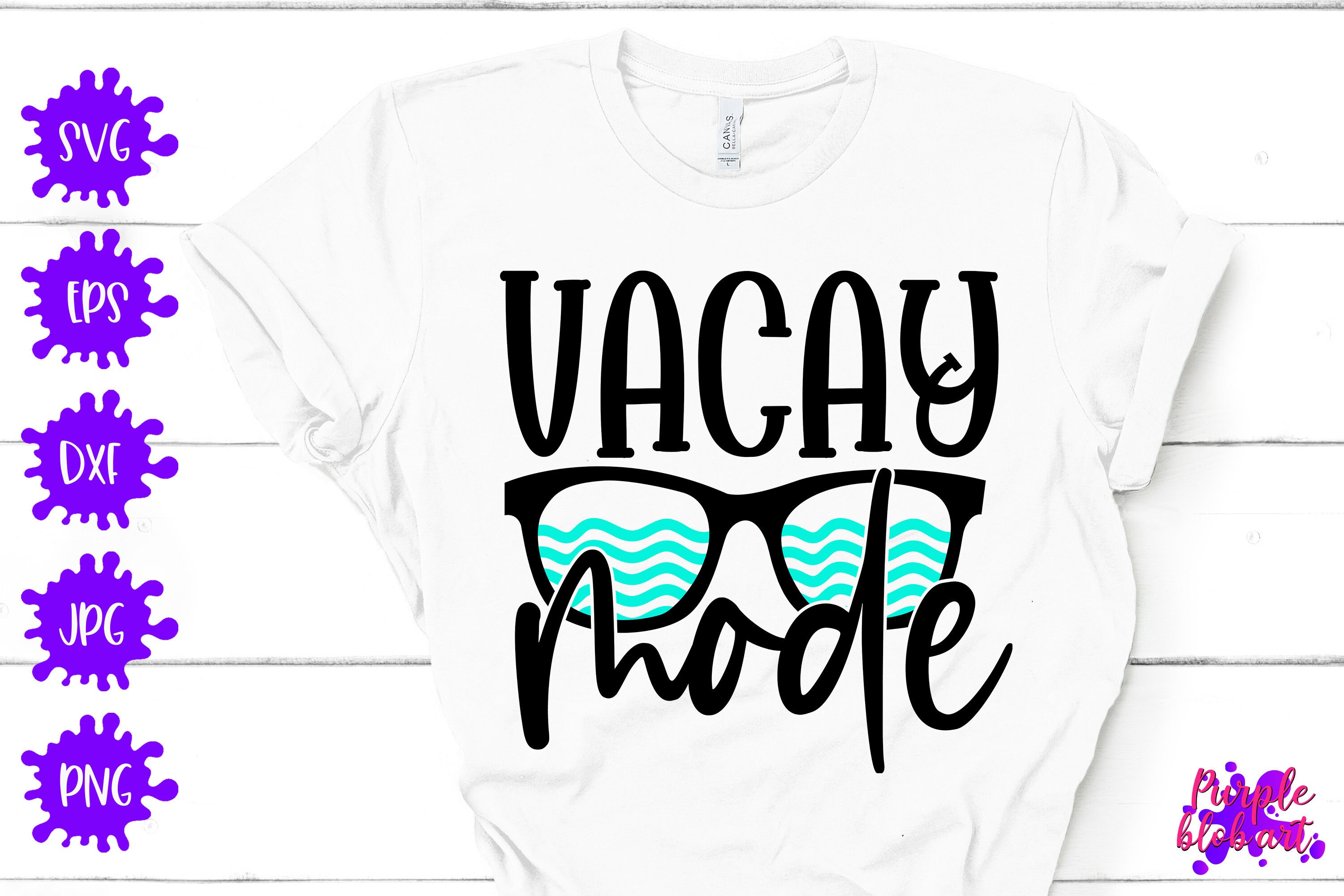 Download Vacay Mode Svg Summer Vacation Shirt Summer Beach Tshirt Vacay Etsy