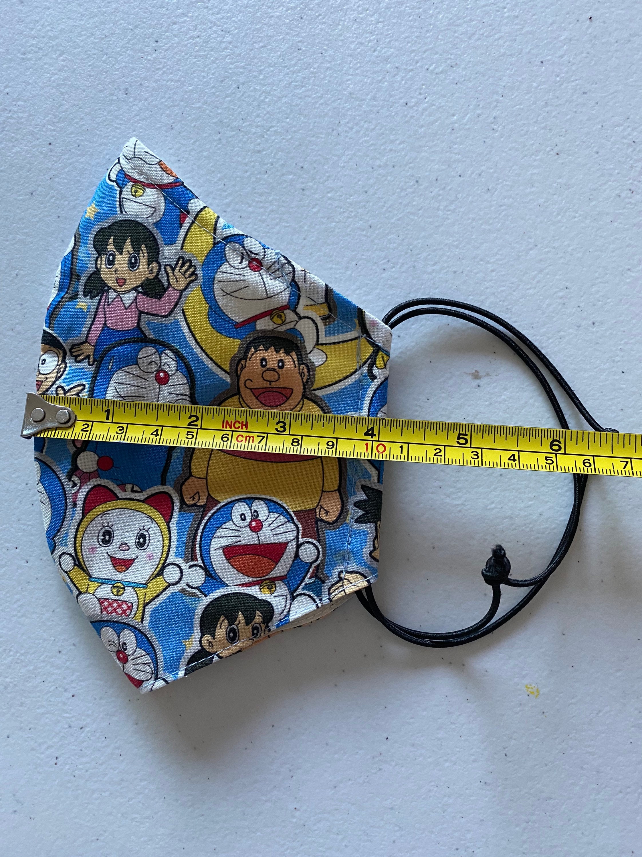 Doraemon and friends Cotton Mask Adult Medium Reuseable 3 Etsy