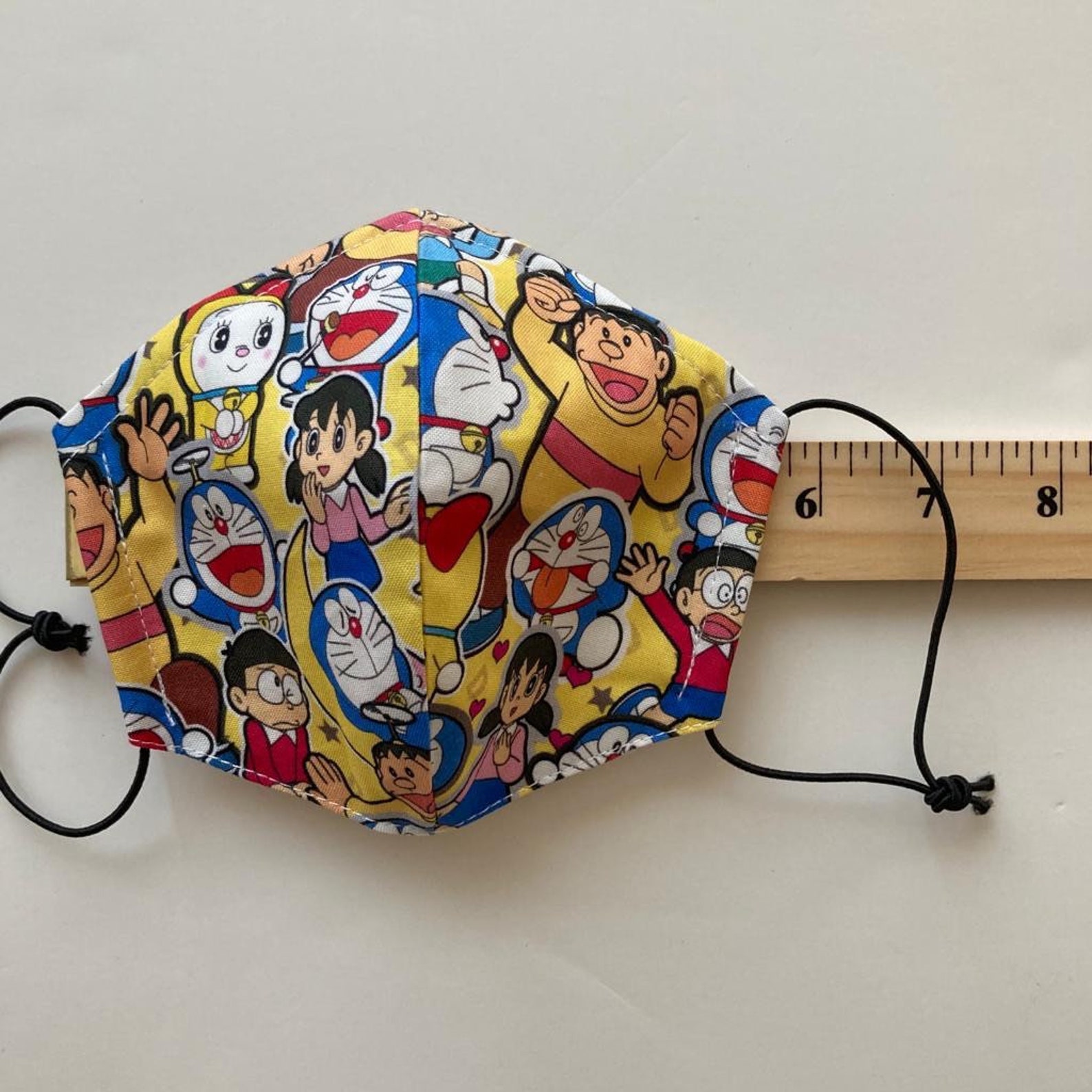 2 Doraemon and friends Cotton Mask Child Reuseable 3 Layers Etsy