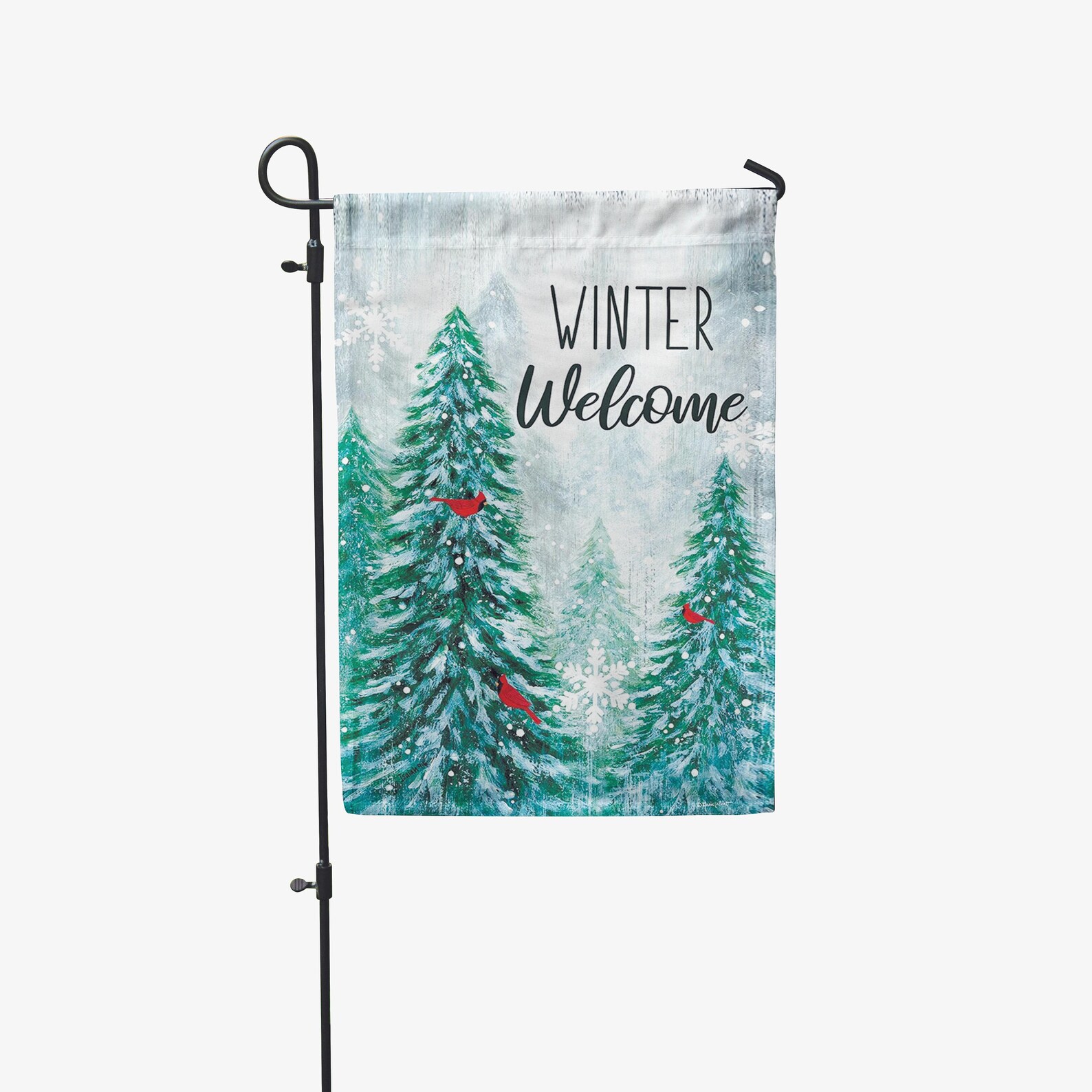 Winter Welcome Christmas Holidays Garden Flag 12x18 in | Etsy