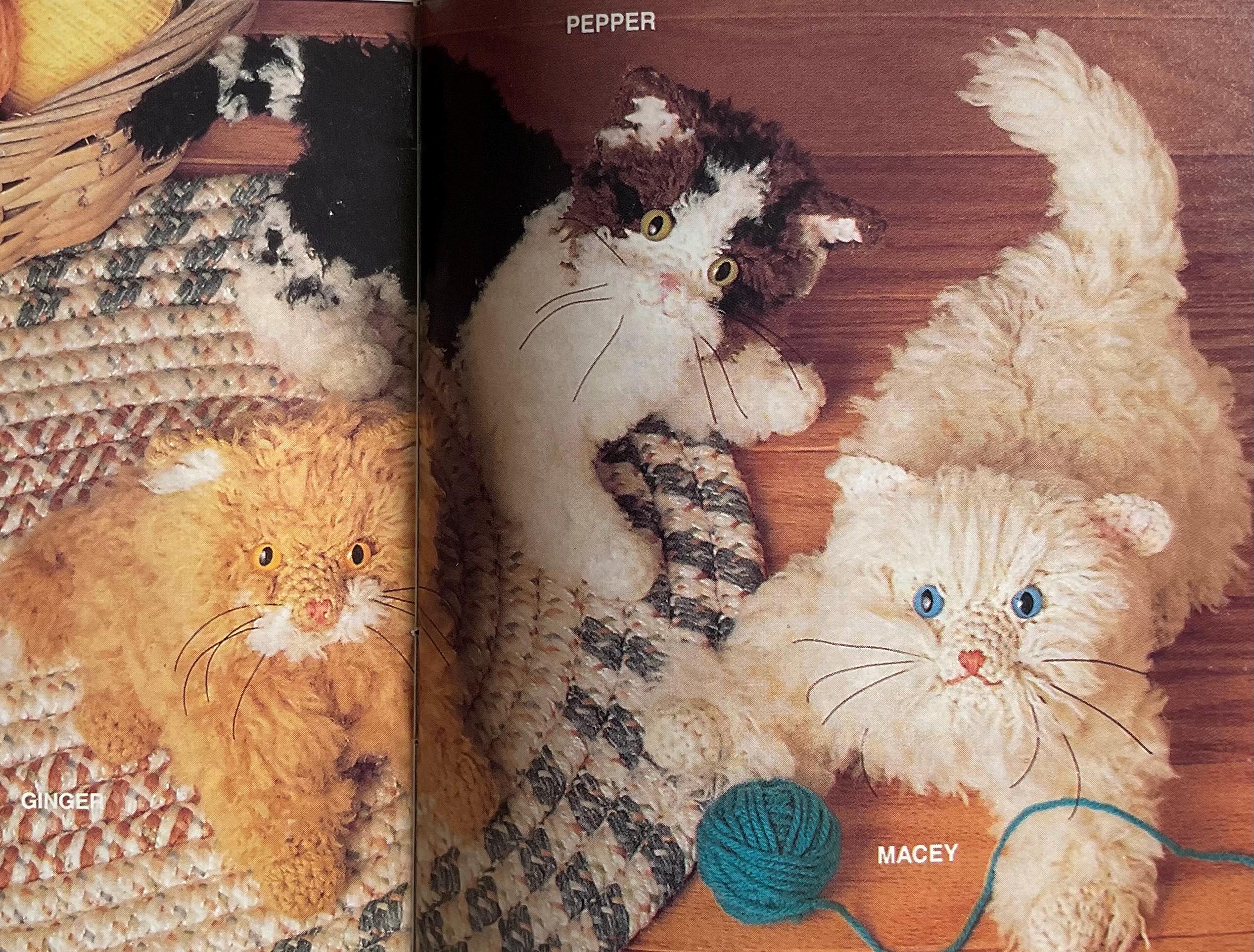 40 Kitty Crochet Patterns: Create Adorable Feline Friends at Home 25 Vintage Fluffy Kitten Crochet