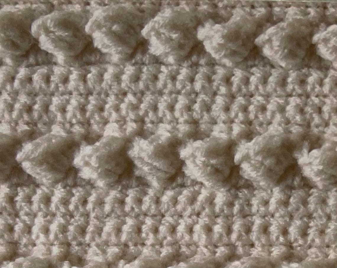 Shell Pattern Afghan Vintage Fisherman Shells Afghan Crochet Pattern: Textured Shell Stitch ...