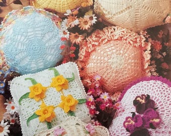 Patrones de crochet para cojines vintage – Descarga PDF