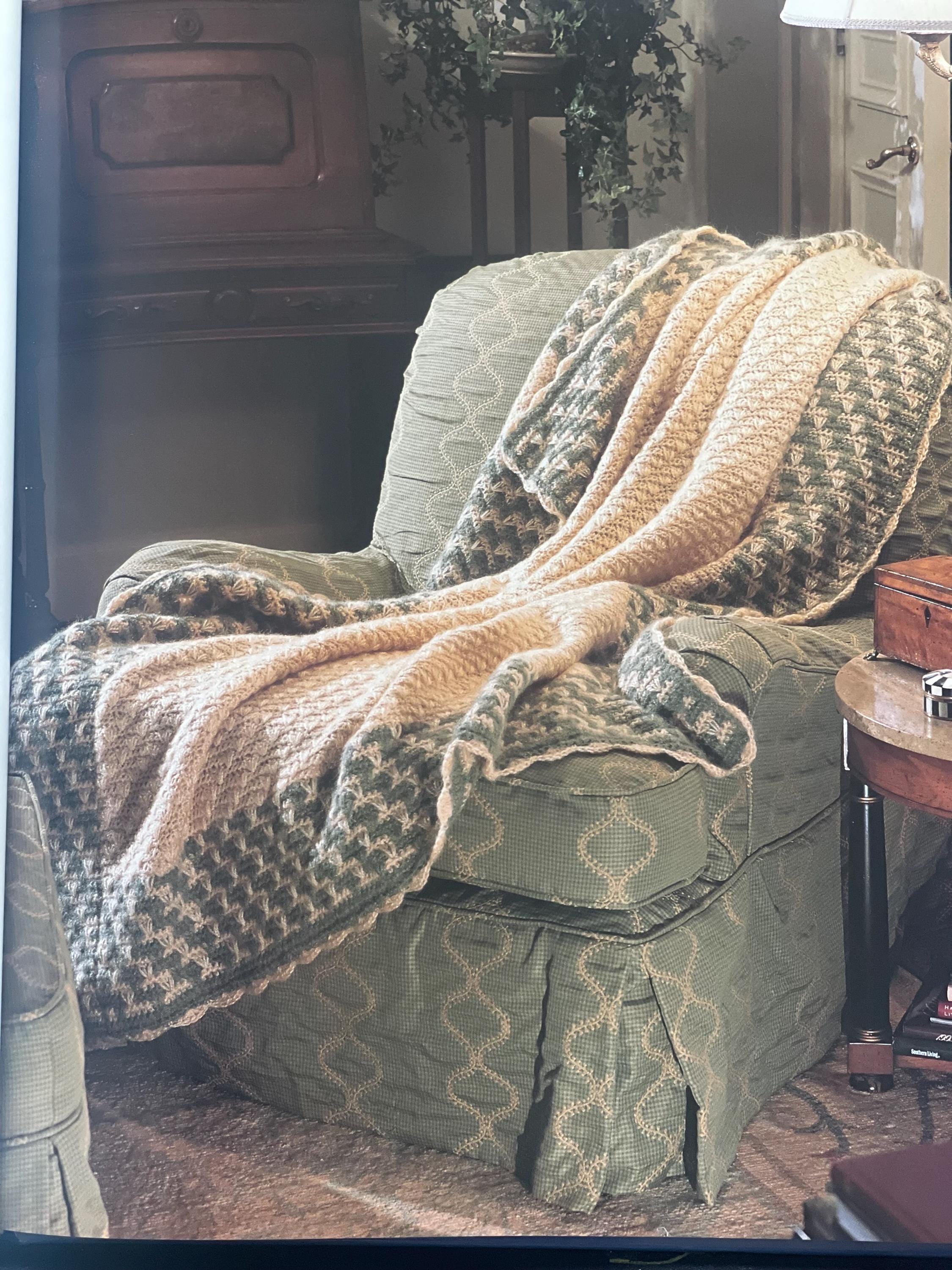 37 Corn Crochet Patterns for Rustic Decor, Play Food, and Cute Seasonal Gifts 18 Crochet Blanket Corn Silk Throw with Shell Stitch Edging