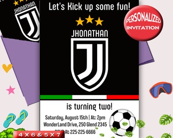 Ronaldo Invitation Etsy