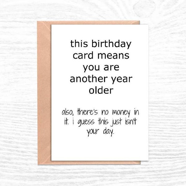 Funny Teen Birthday Cards - Etsy