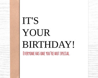 You Re Special Card Etsy