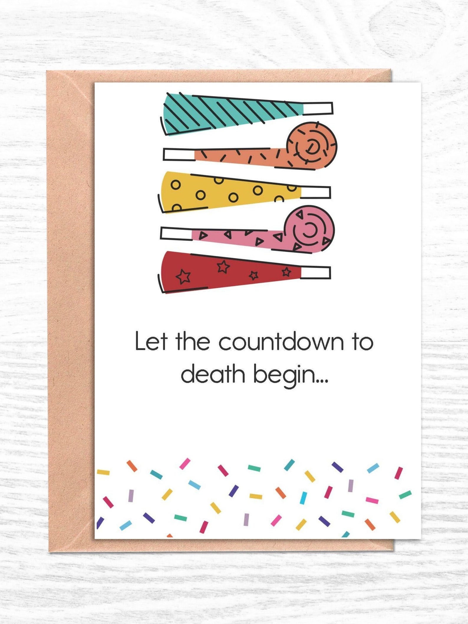 Funny Birthday Card Sarcastic Birthday Card Birthday Card | Etsy