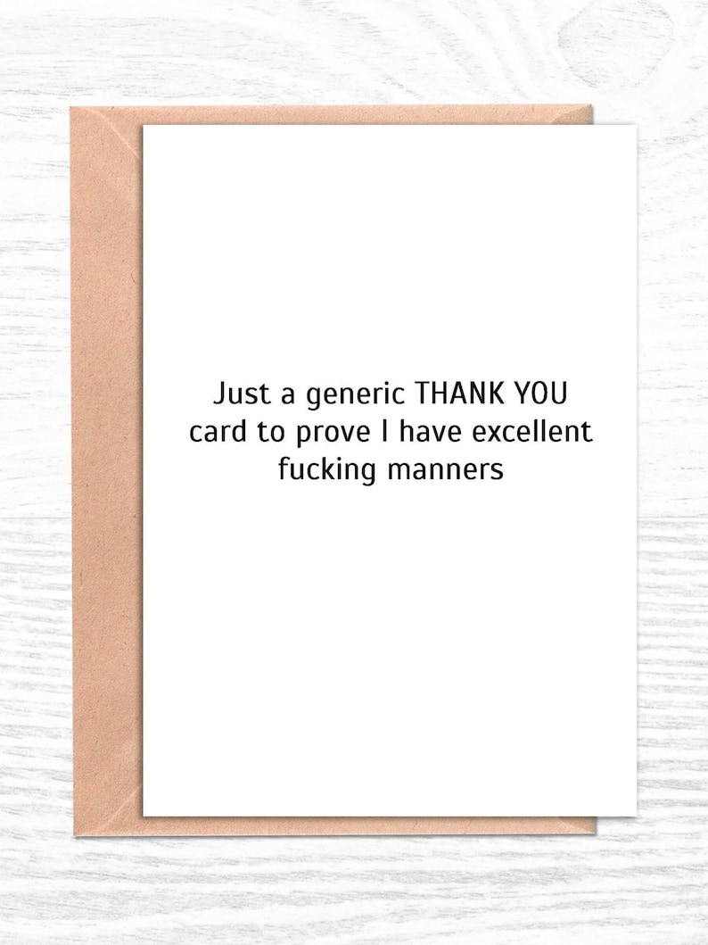 funny-thank-you-card-thank-you-card-funny-thank-you-note-etsy