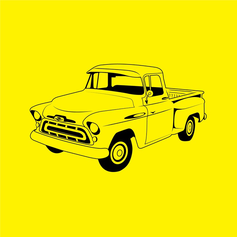 Download Vintage Truck SVG files for cricut. Digital download. | Etsy