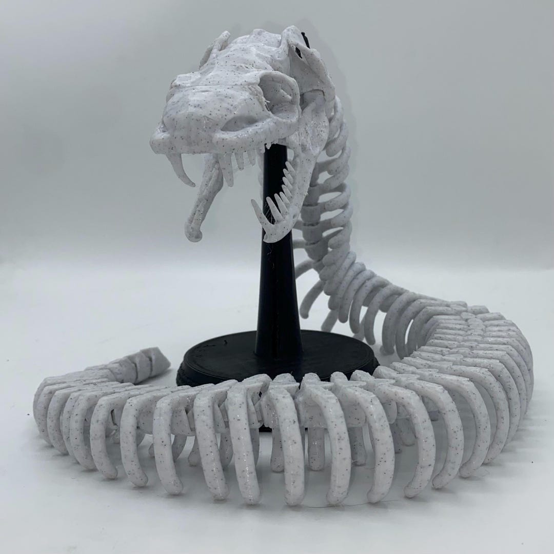 Articulating Snake Skeleton - Etsy