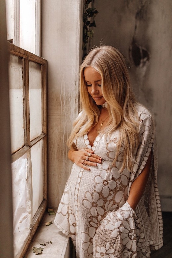 boho maternity dress