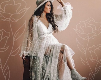 Kayci, Traveling dress, crochet dress, maternity dress, boho maternity  dress, dress rental, photo shoot rental, maternity rental