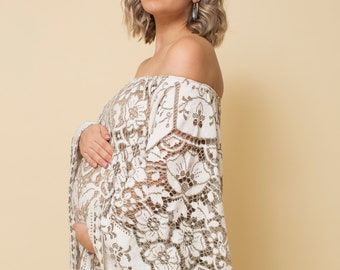 Chelsea Rae, boho maternity dress, boho wedding dress, maternity dress, lace maternity, lace dress