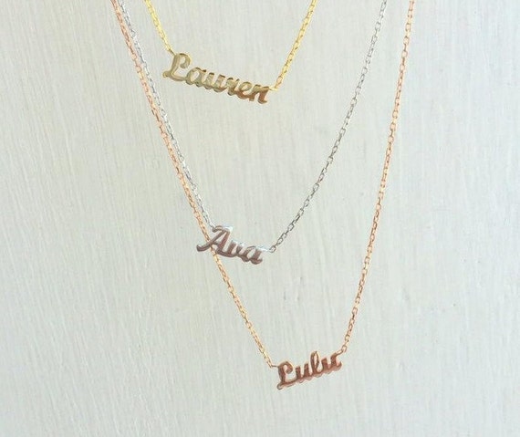 Letter Necklace With Diamond 14k Gold Alphabet Necklace A Etsy Letter Necklace With Diamond 14k Gold Alphabet Necklace A Etsy