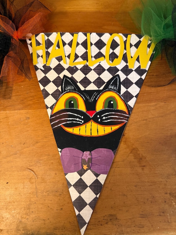 Halloween Pennant Garland