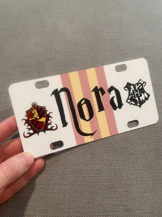 Harry Potter Kids Custom Mini Aluminum Bicycle License Plate